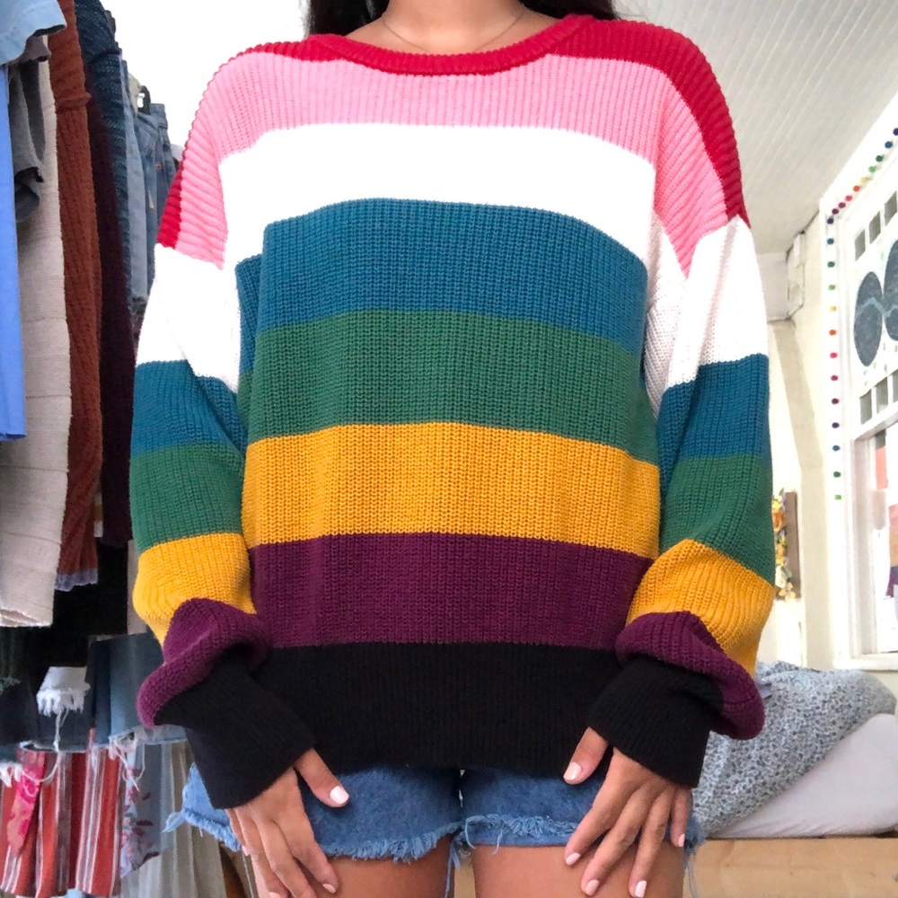 Rainbow Sweater